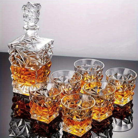 2'li Kristal Cam Viski Bardağı